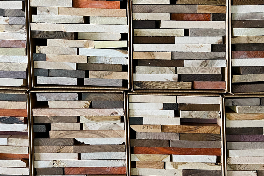 4/4 Mixed Hardwood Offcuts Box (Large)