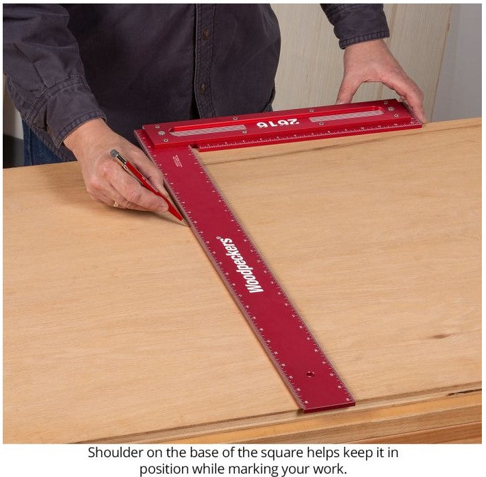 Woodpeckers 26" and 18" Precision Woodworking Squares