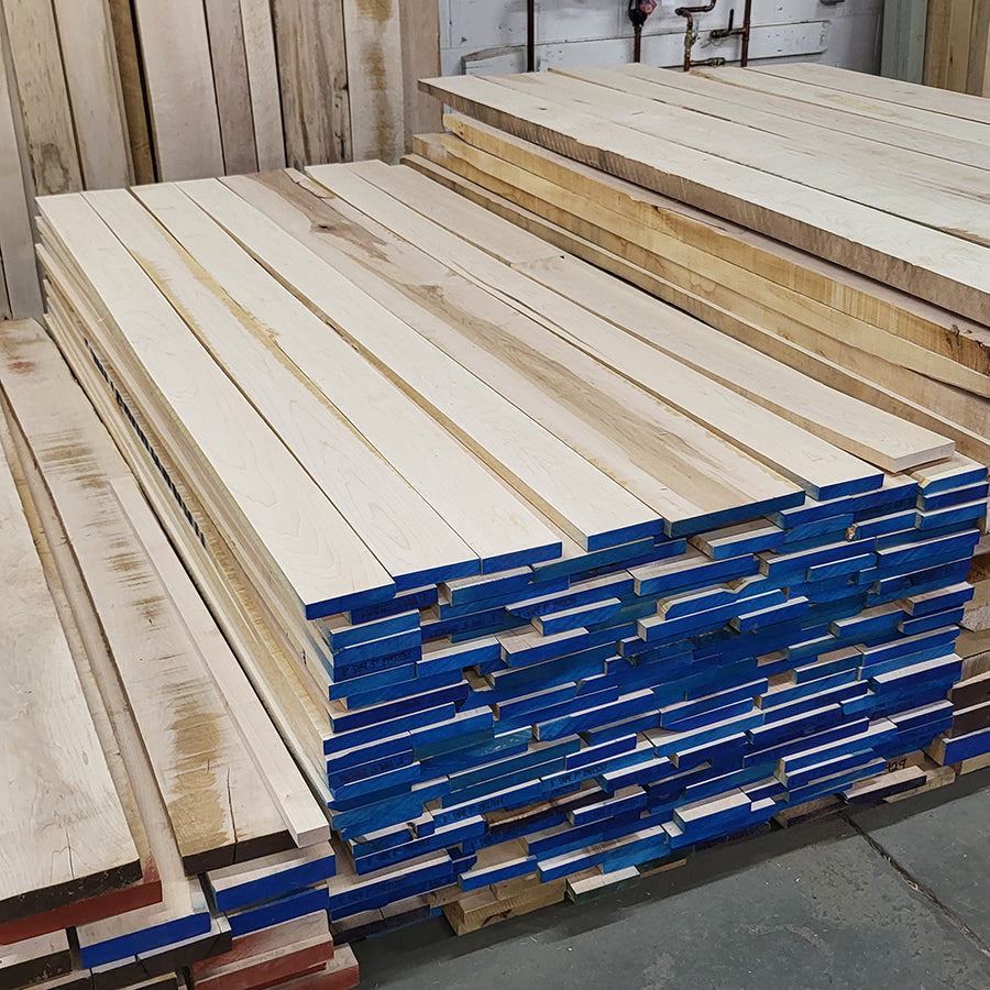 4/4 Maple Lumber - Full Length – The Wood Vault
