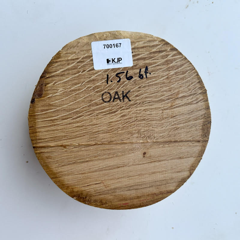 White Oak Bowl Blank