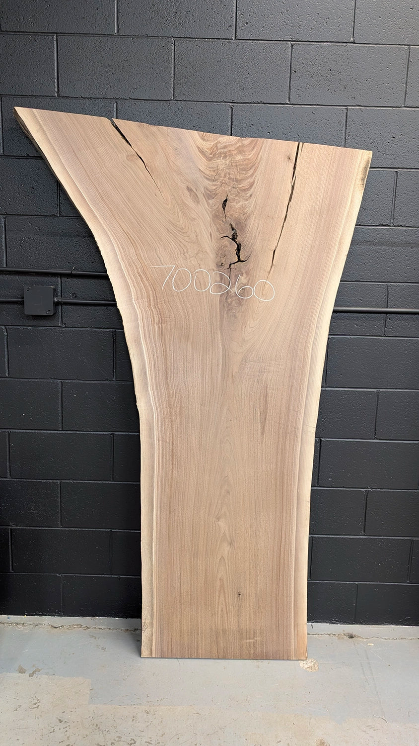walnut live edge slab for coffee table