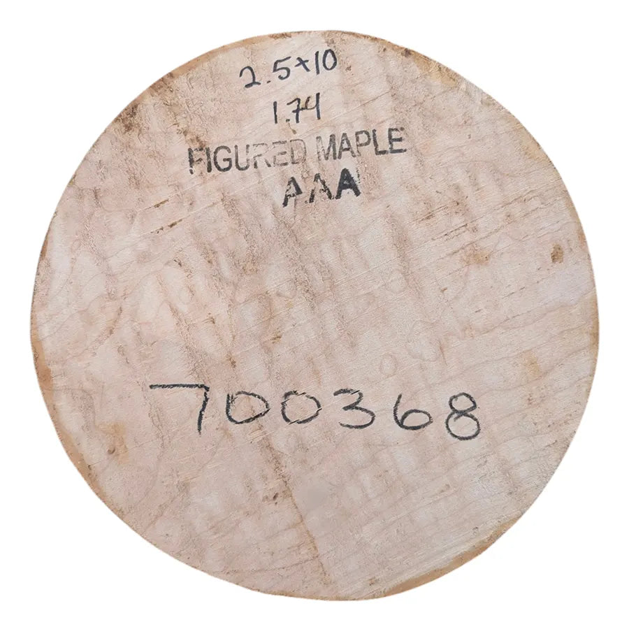 Figured Maple Bowl Blank - One of a Kind