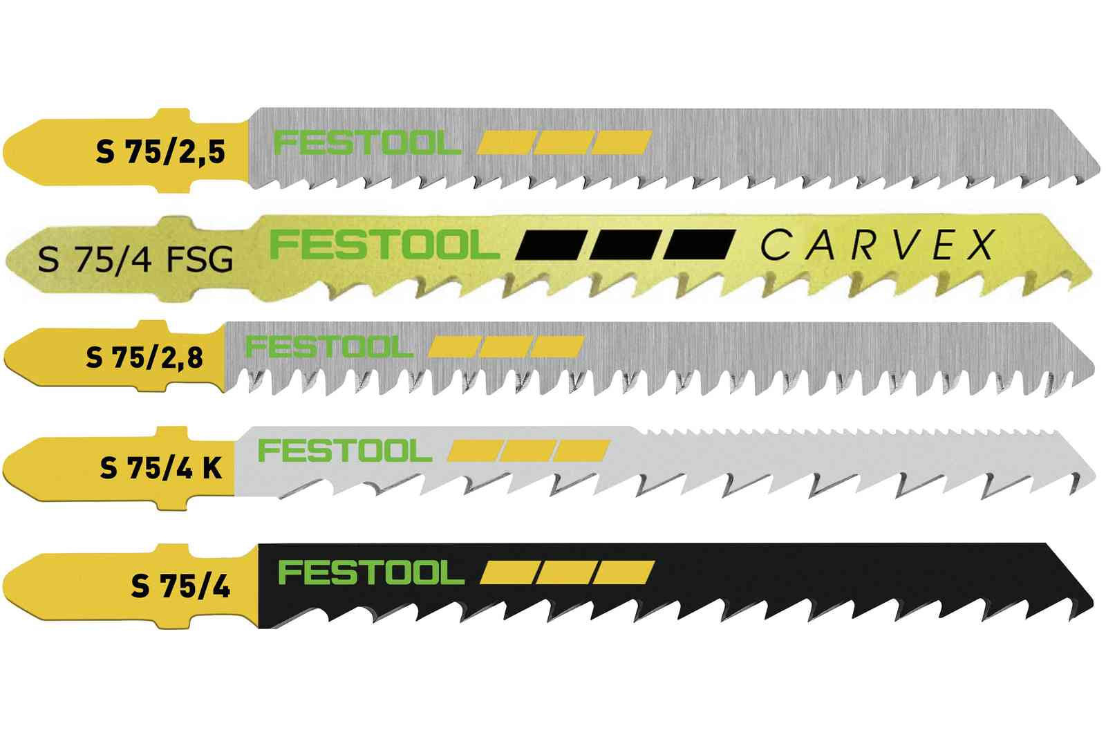 Festool - Wood Jigsaw Blade Set