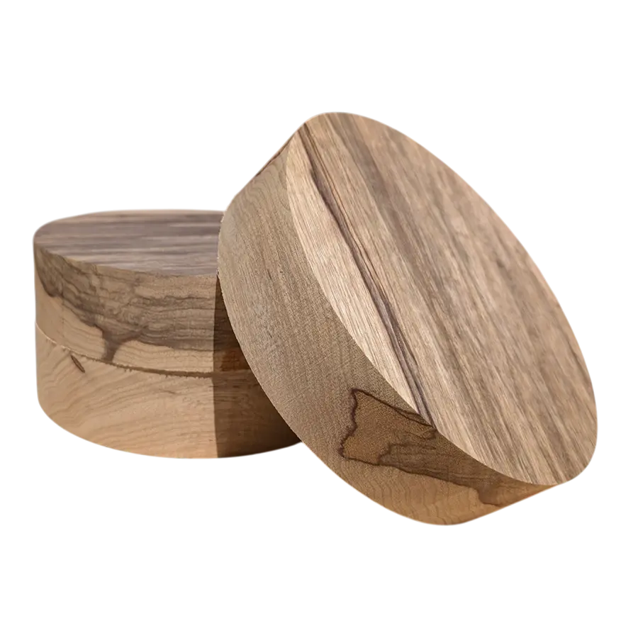Black limba bowl blanks