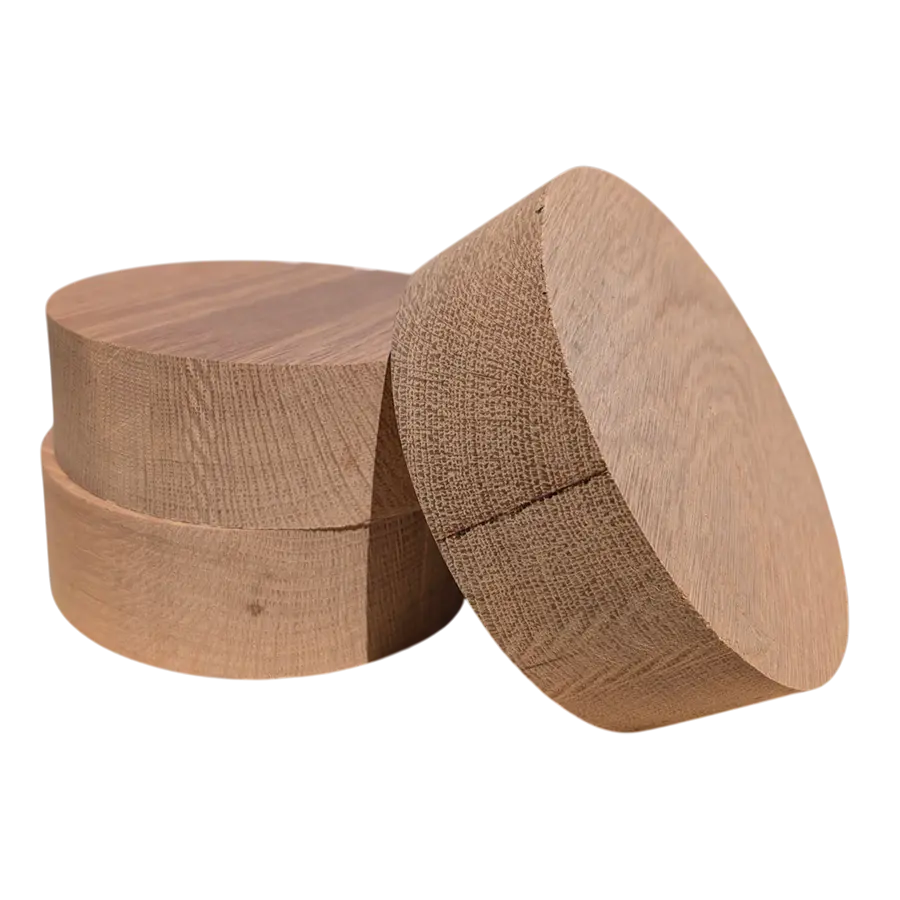 White oak bowl blanks