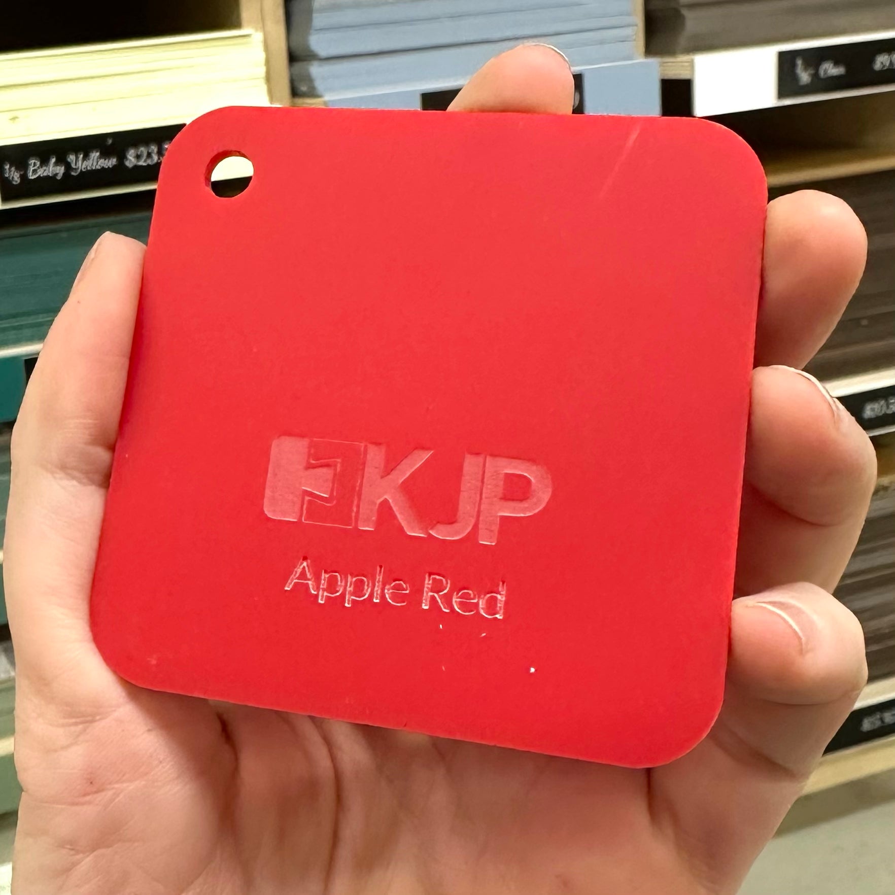 Apple Red Acrylic Sheets