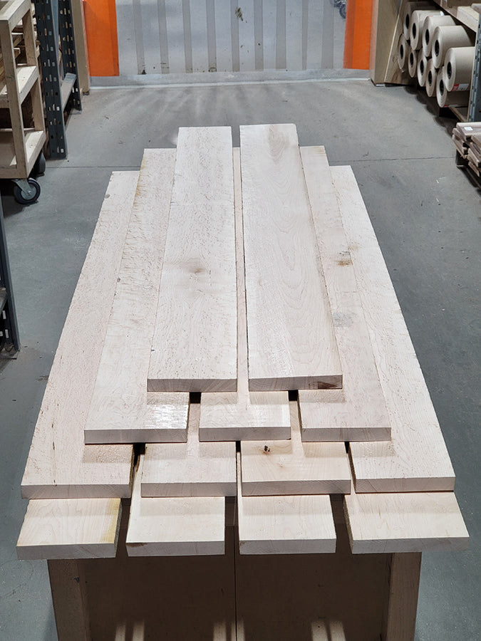 4/4 Bird's Eye Maple Lumber