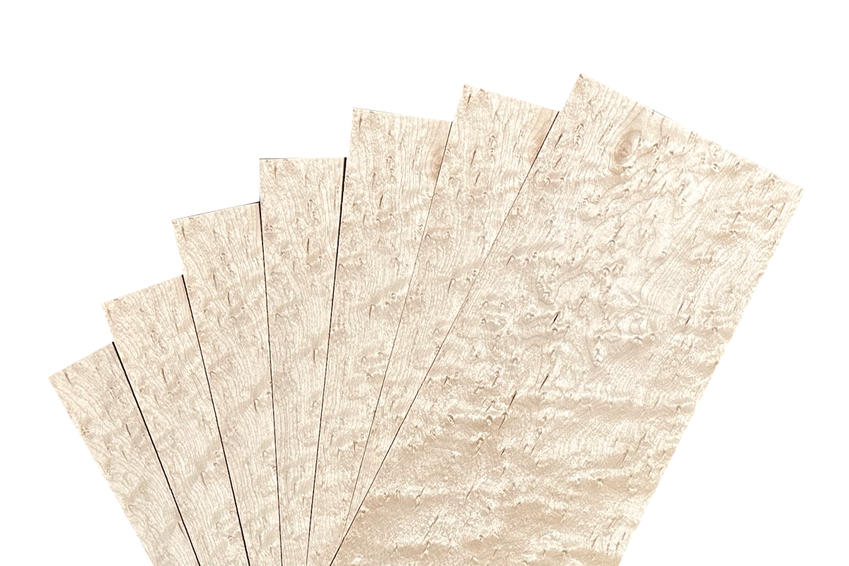 Bird's Eye Maple Veneer Pack