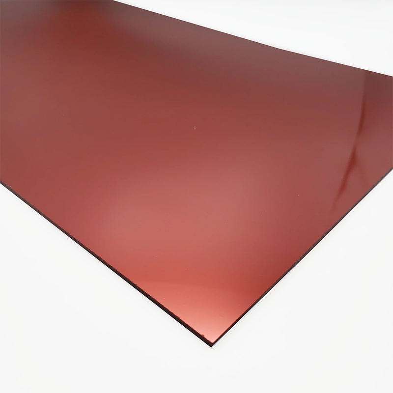 Bright Red Metallic Acrylic Sheets