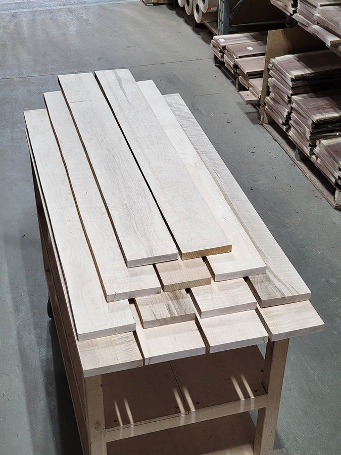 Curly Maple Lumber