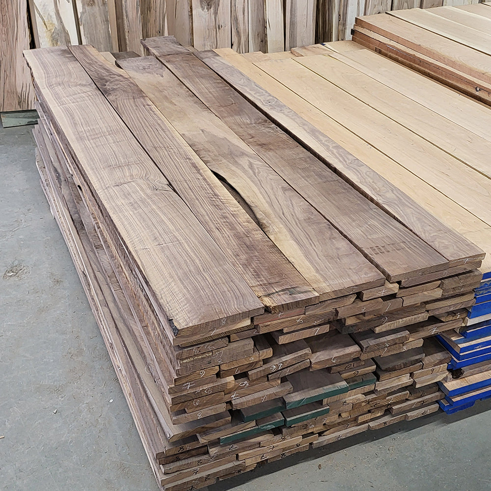 Curly Walnut Lumber