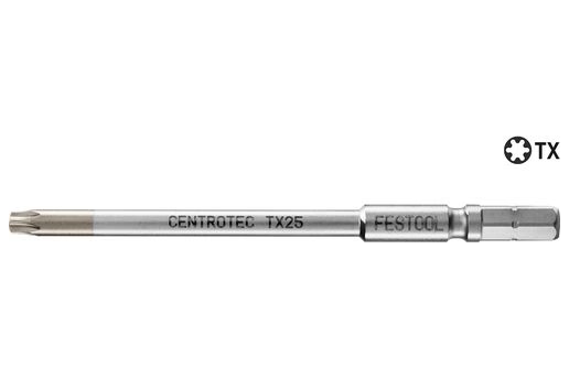 Festool - Centrotec 4" (100mm) Driver Bits TX25