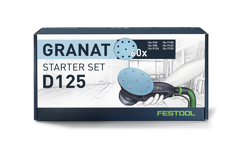 Festool - 125mm Granat Starter Set
