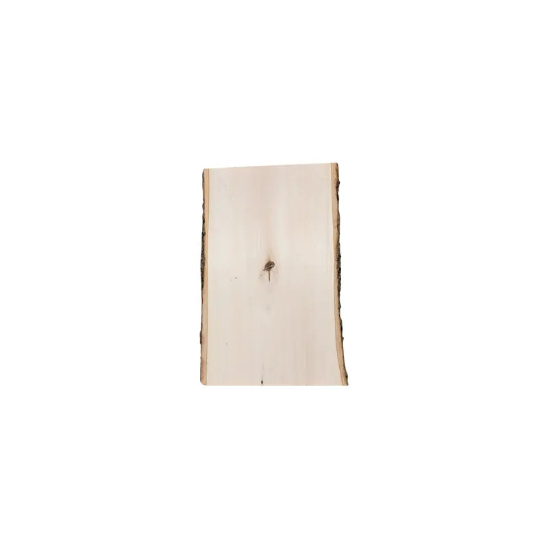 Live Edge Plaque - Basswood - Rustic