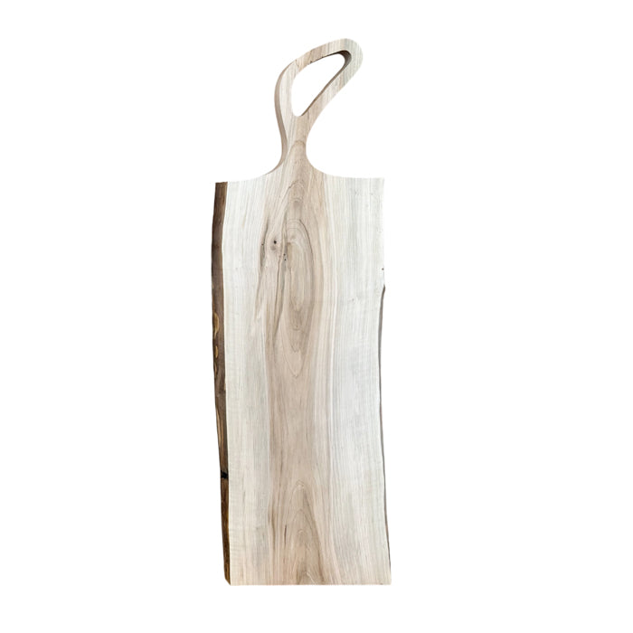 Maple charcuterie board with handle