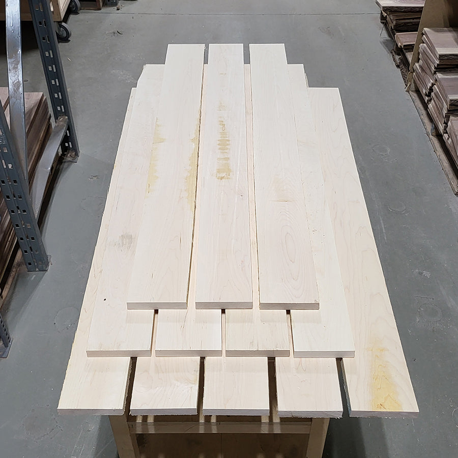 4/4 Maple Lumber Pack