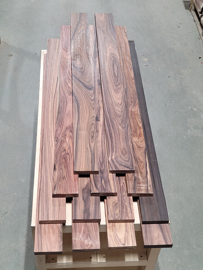 4/4 Bolivian Rosewood Lumber
