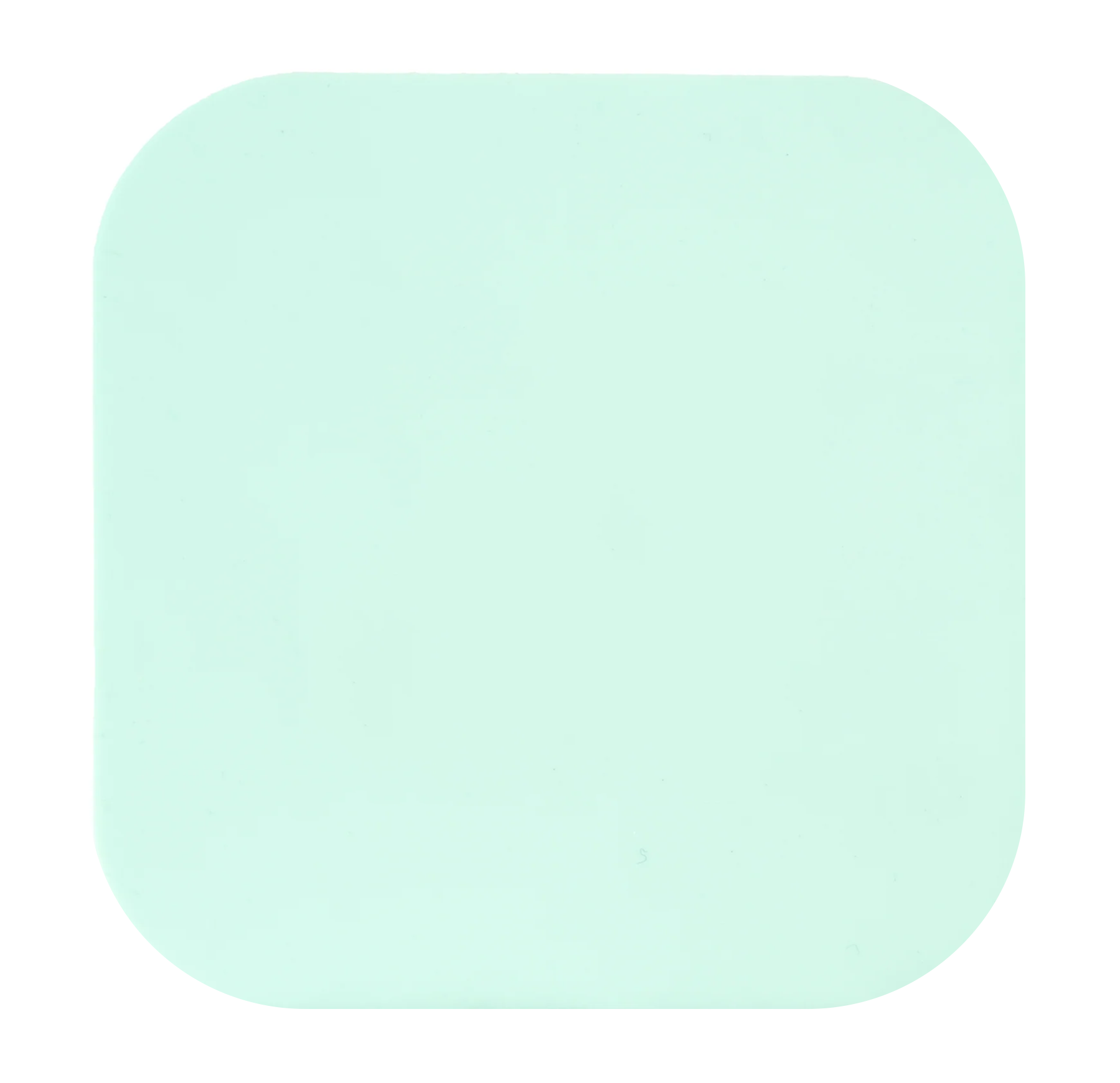 Pastel Spearmint Green Acrylic