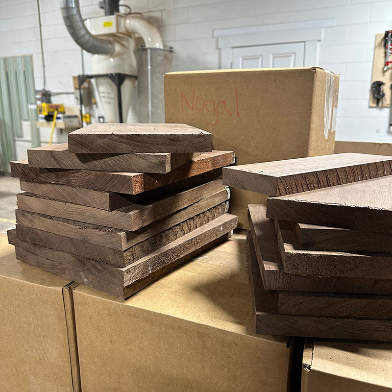 Peruvian Walnut Offcut Boxes