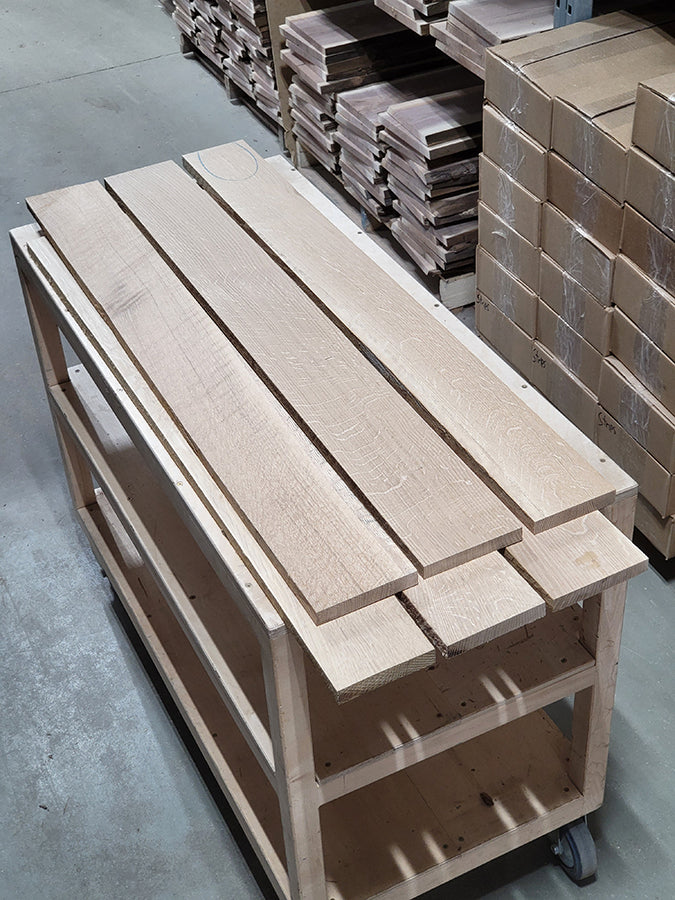 Quartersawn White Oak Lumber Pack