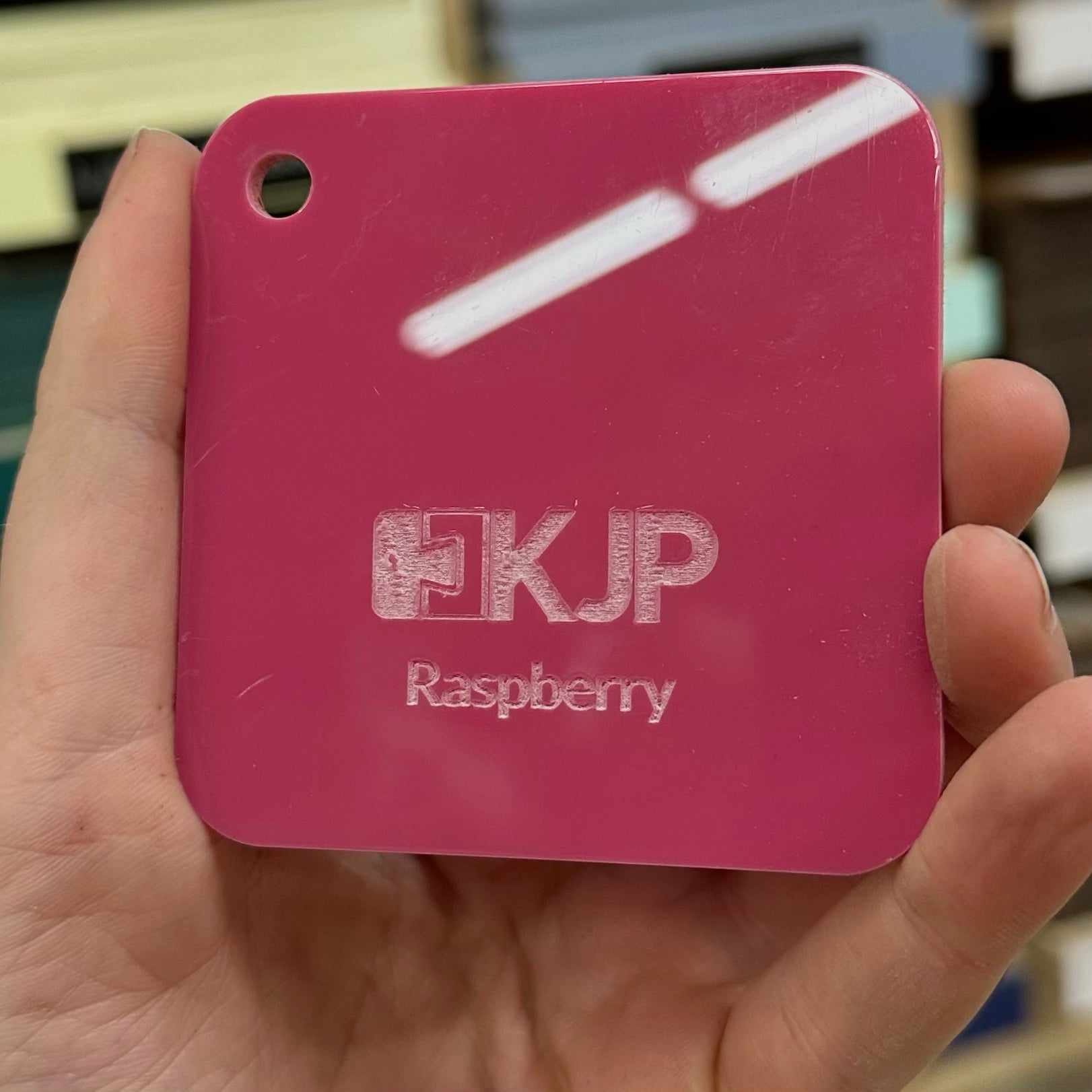Raspberry Acrylic Sheets