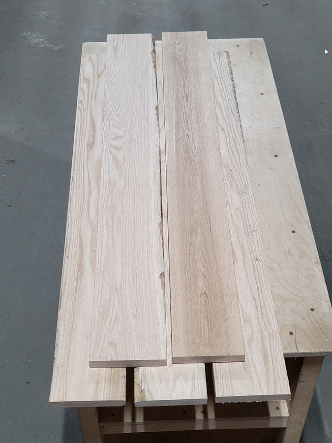 4/4 Red Oak Lumber Pack