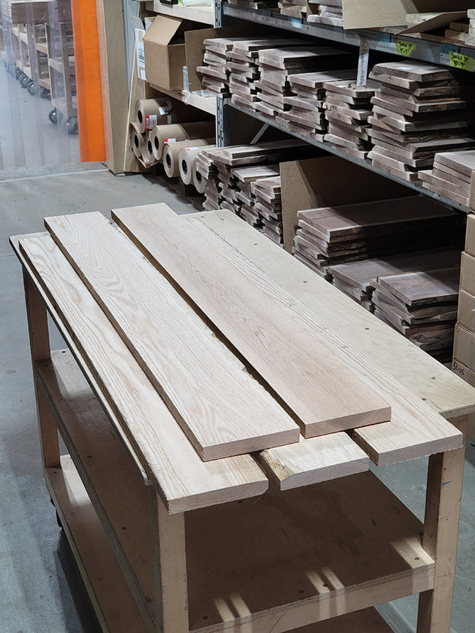 4/4 Red Oak Lumber Pack