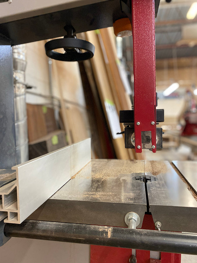 Resawing on a laguna bandsaw