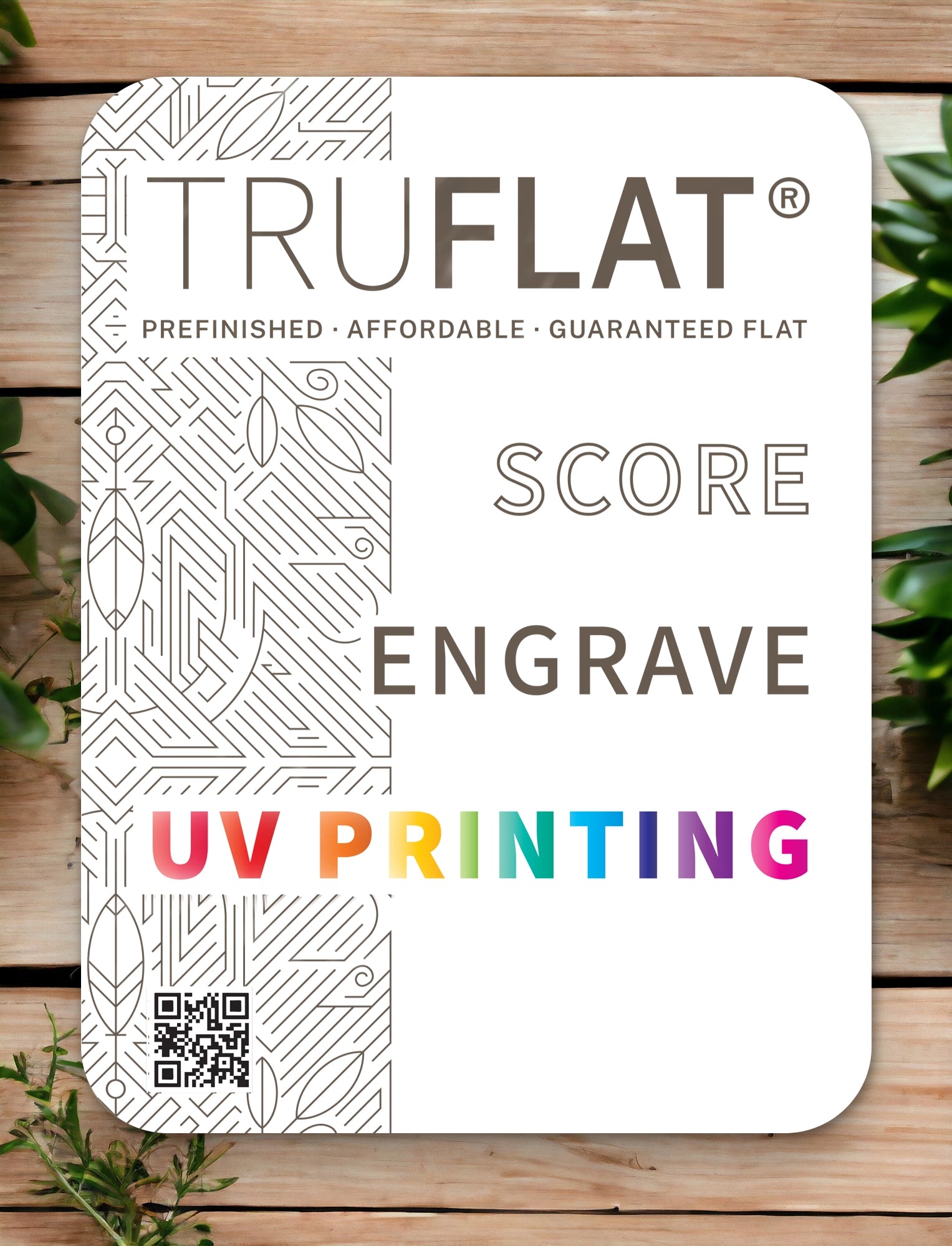 TruFlat White Spec Sheet
