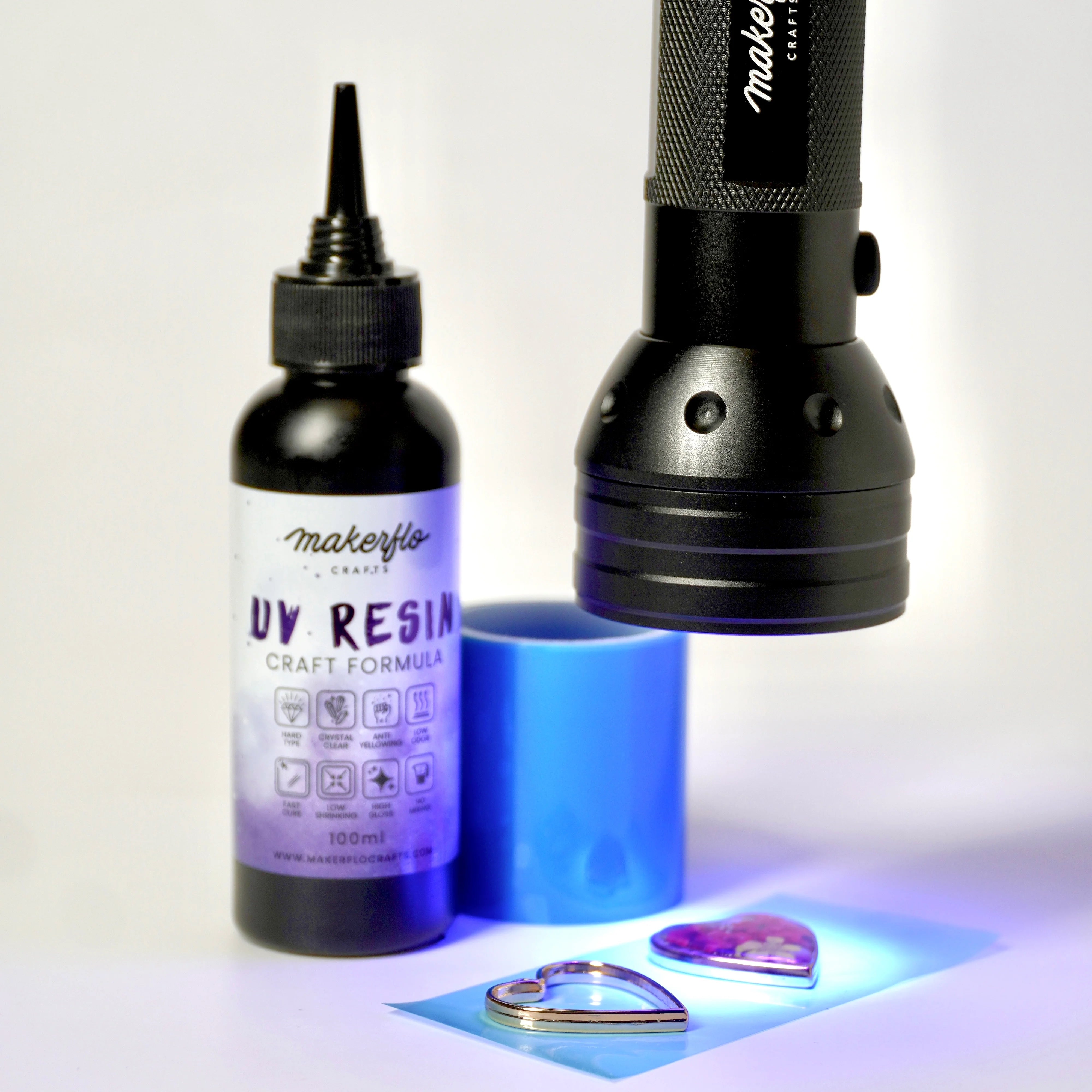 Crafting with UV resin