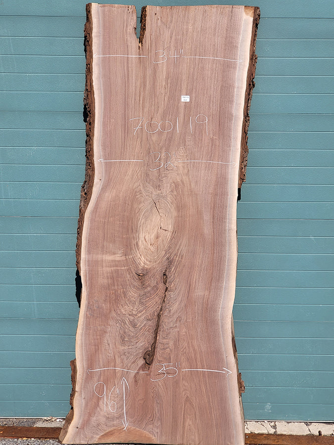 Walnut Live Edge Slab