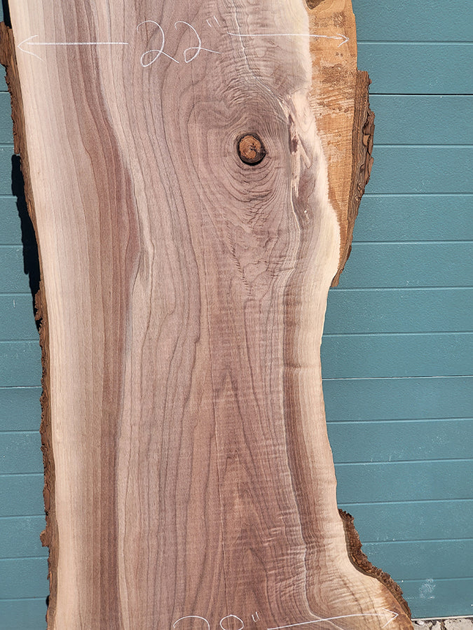 Walnut Live Edge Slab