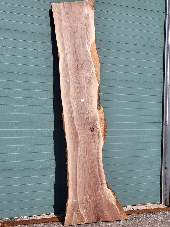 Walnut Live Edge Slab