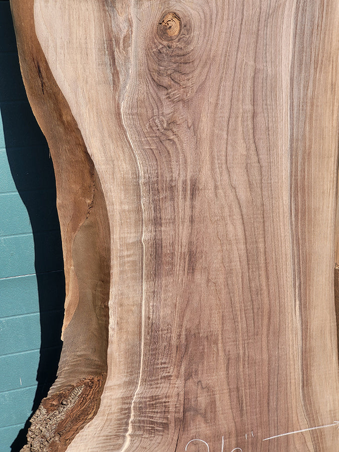 Walnut Live Edge Slab