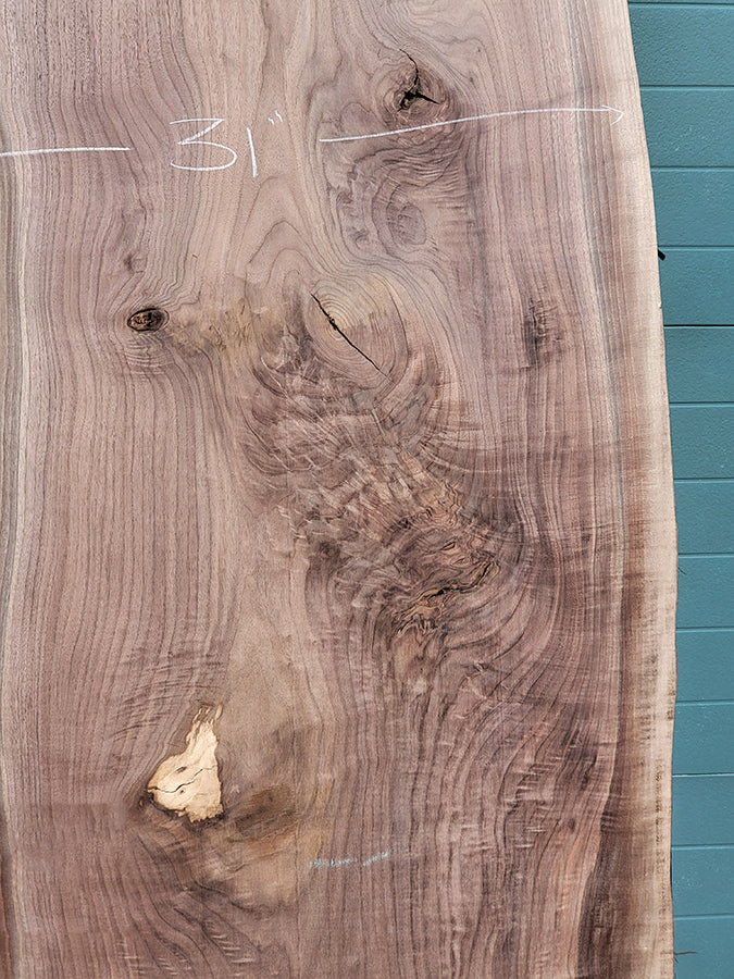 Walnut Live Edge Slab