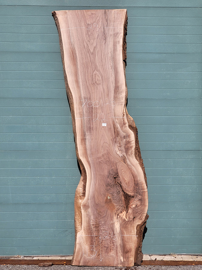 Walnut Live Edge Slab