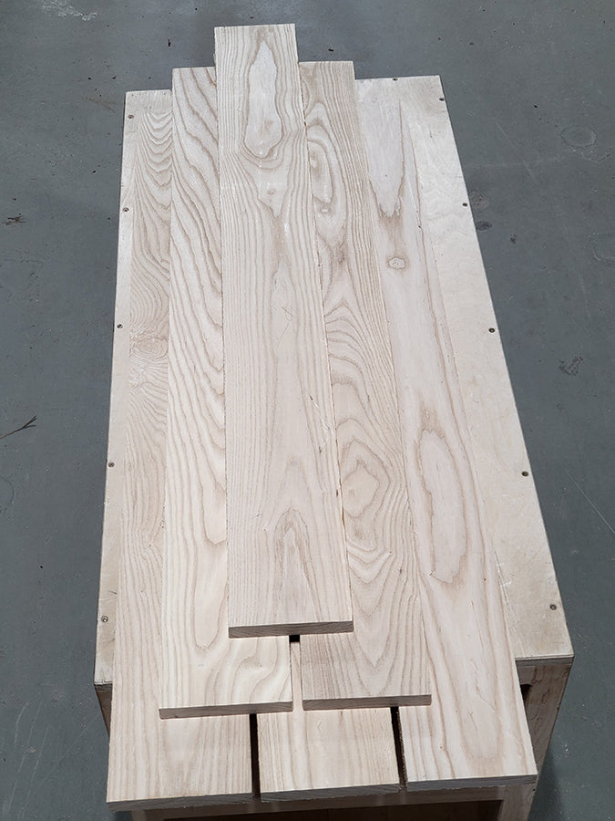 4/4 White Ash Lumber Pack