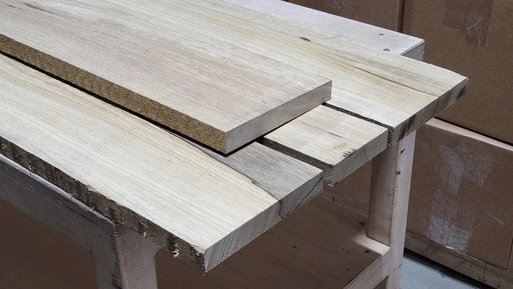 4/4 White Limba Lumber Pack