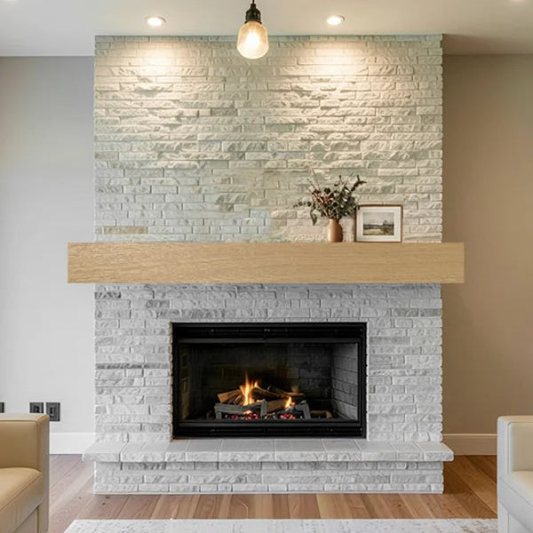 White Oak Mantel