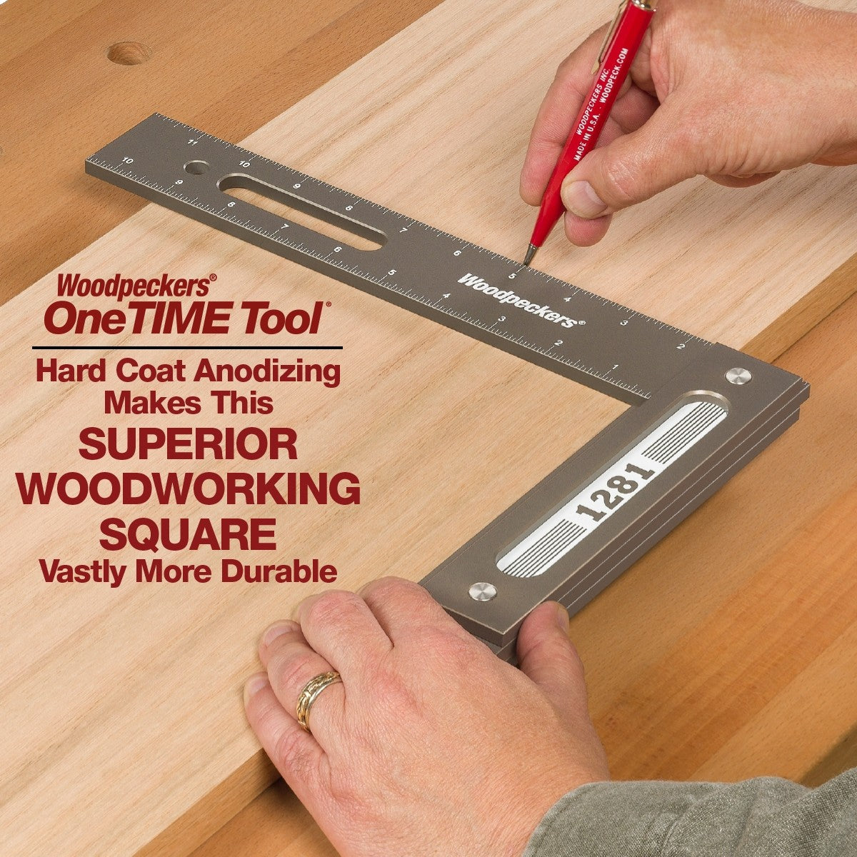 1281SE Special Edition Woodworking Square - OneTIME Tool