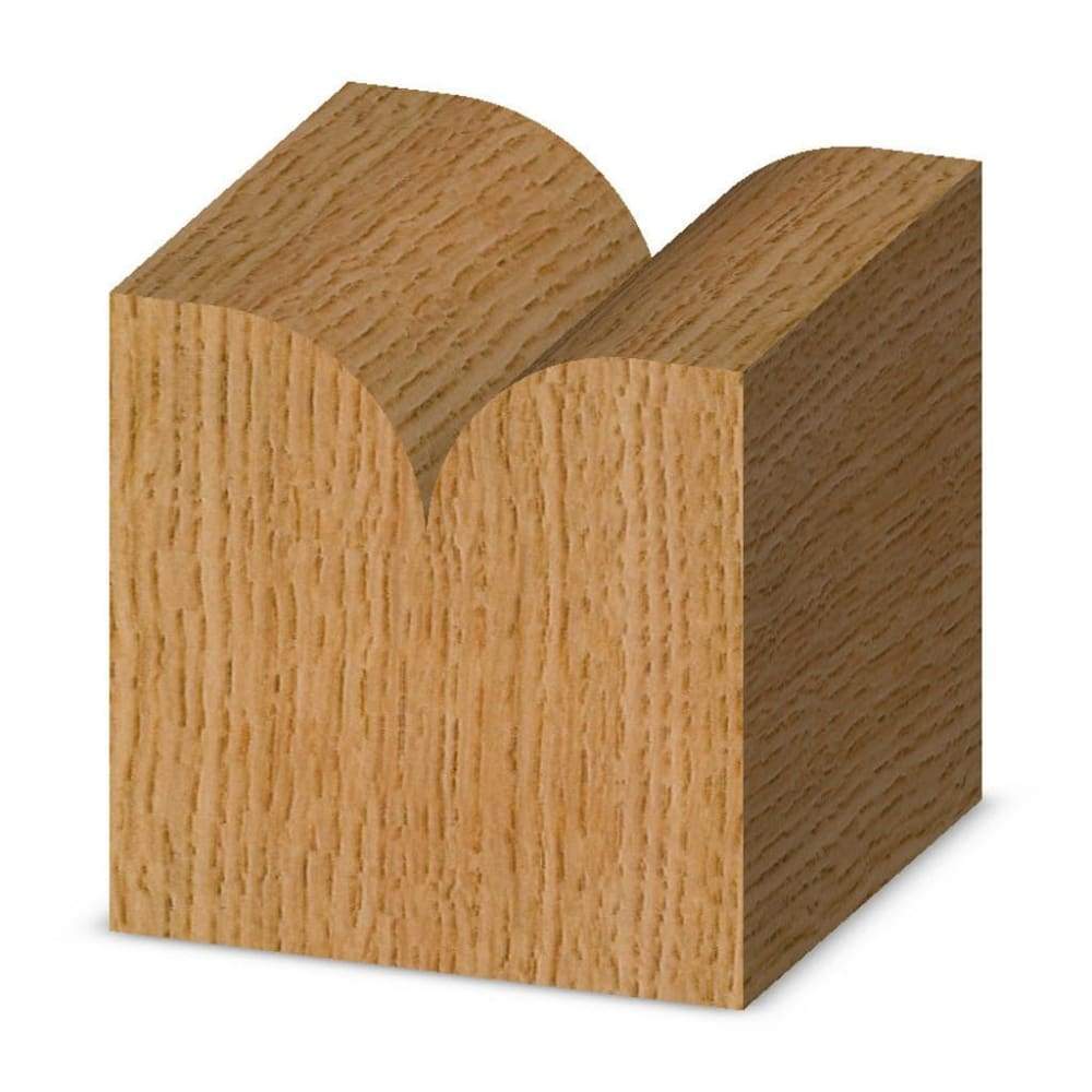 Whiteside - 1572 - 1/4" Point Cutting Roundover Bit