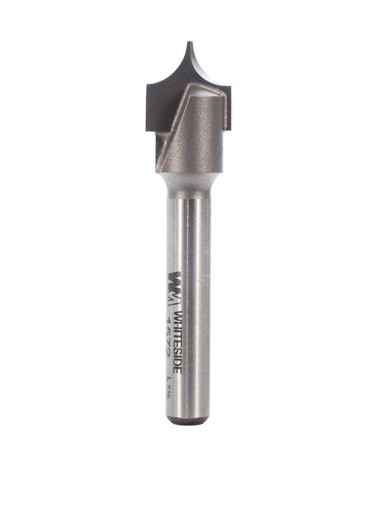Whiteside - 1572 - 1/4" Point Cutting Roundover Bit