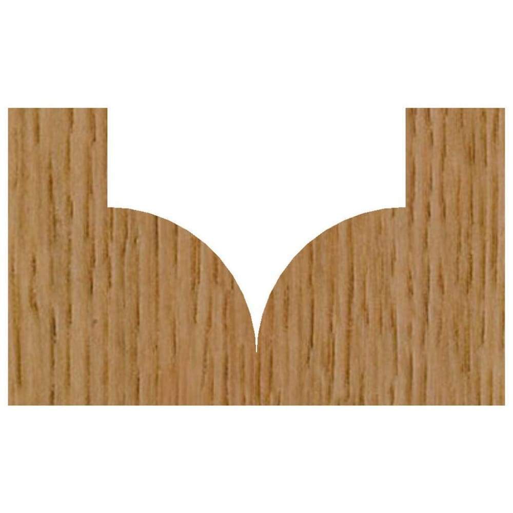 Whiteside - 1574 - 3/8" Point Cutting Roundover Bit
