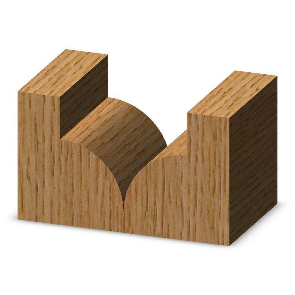 Whiteside - 1580 - 3/8" Point Cutting Roundover Bit