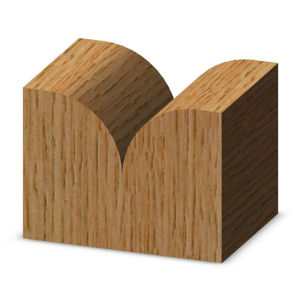 Whiteside - 1580 - 3/8" Point Cutting Roundover Bit