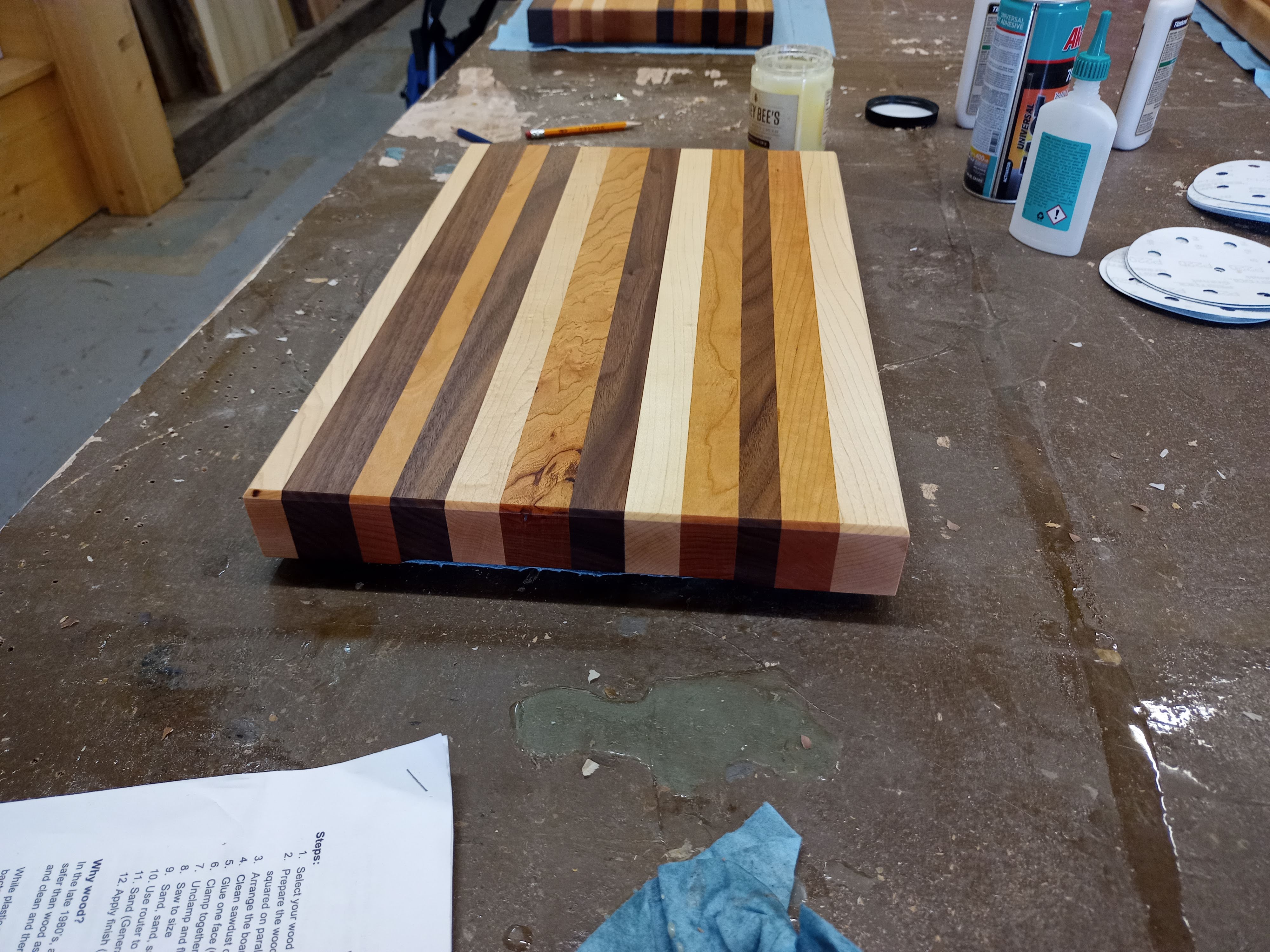 May 14th - Make a Cutting Board