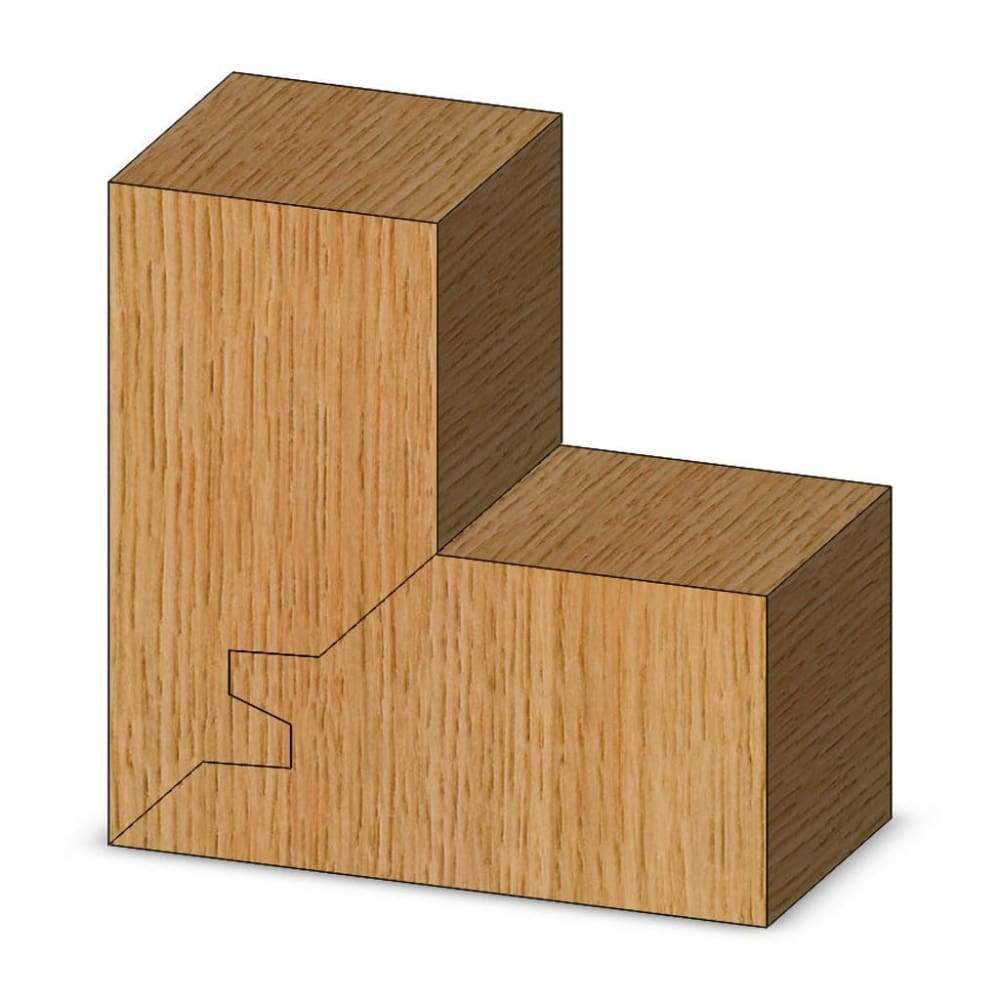 Whiteside - 3362 - 45° Lock Miter Glue Joint