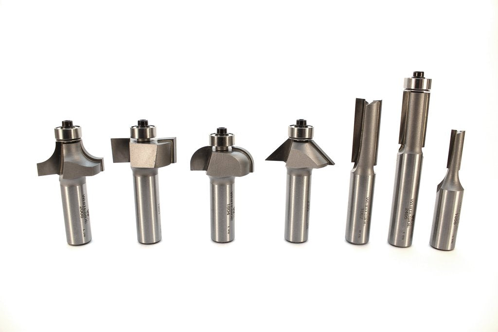 Whiteside - 401 - Basic Router Bit Set (1/2" Shank)