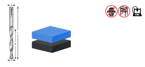 Amana - 46270 - 1/8" Foam Cutting