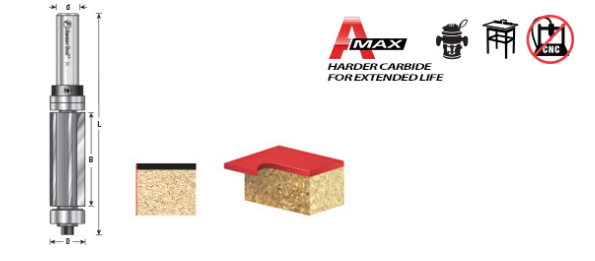 Amana - 57187 - 3/4" Combination Flush Trim